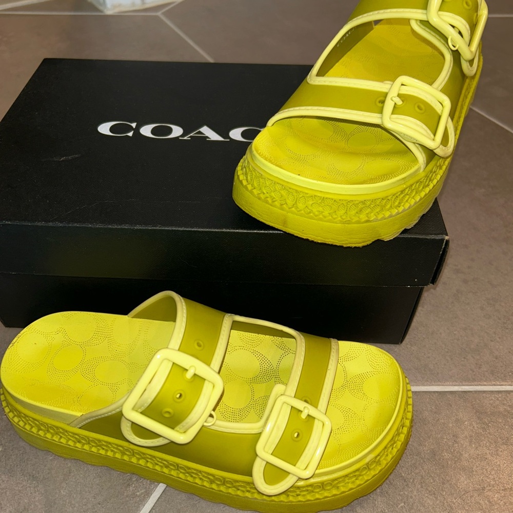 Coach Lucy Platform Sandals